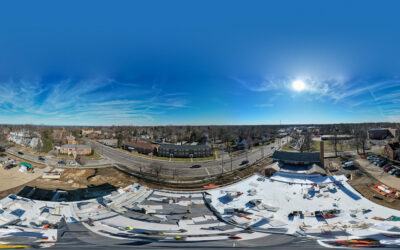 360 Panorama of Noble’s Construction on 2024-02-06