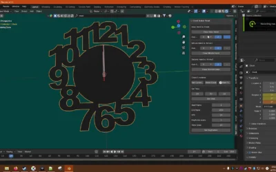 Anything Can Be A Clock™ Blender Plugin